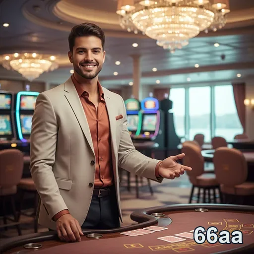 Ilustração de Acesse o Cassino Online 66aa com Login Rápido e Seguro