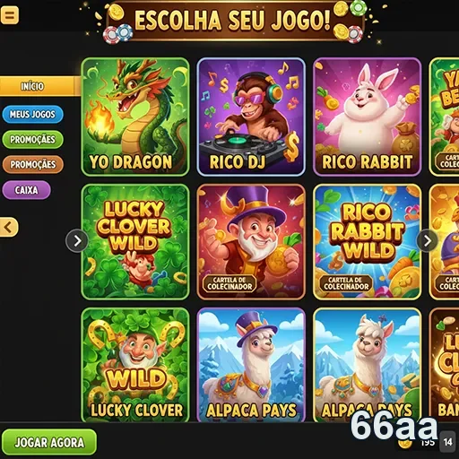 Ilustração de Explore a plataforma de jogos da 66aa com segurança total